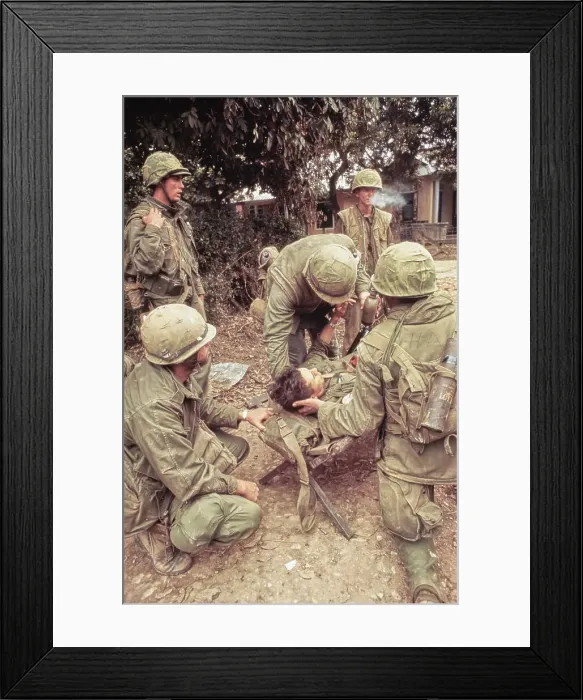 Framed Print : United States Marines, Hue Framed Print : United States Marines, Hue