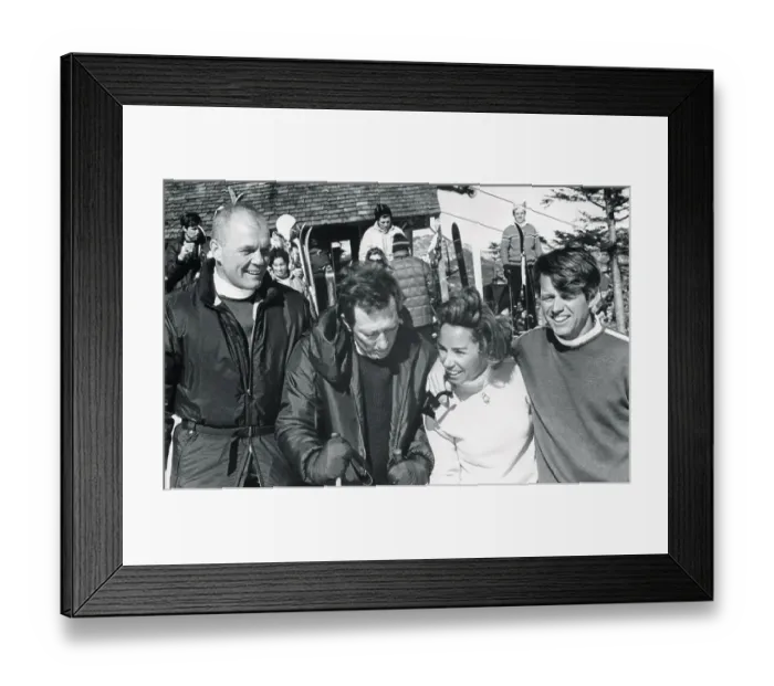 Framed Print : Robert and Ethel Kennedy Having Fun With Friends Framed Print : Robert and Ethel Kennedy Having Fun With Friends
