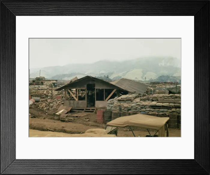 Framed Print : Khe Sanh Combat Base, Vietnam War Framed Print : Khe Sanh Combat Base, Vietnam War