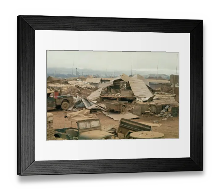 Framed Print : Khe Sanh Combat Base, Vietnam War Framed Print : Khe Sanh Combat Base, Vietnam War