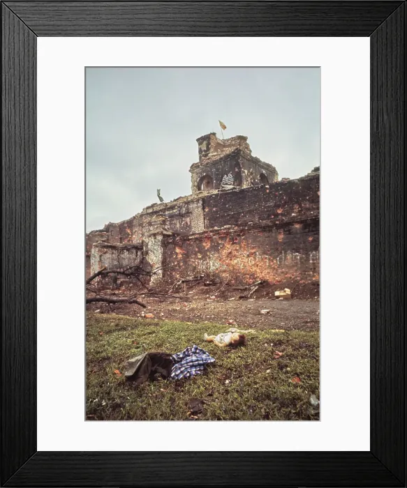 Framed Print : Vietnam War, Hue Framed Print : Vietnam War, Hue