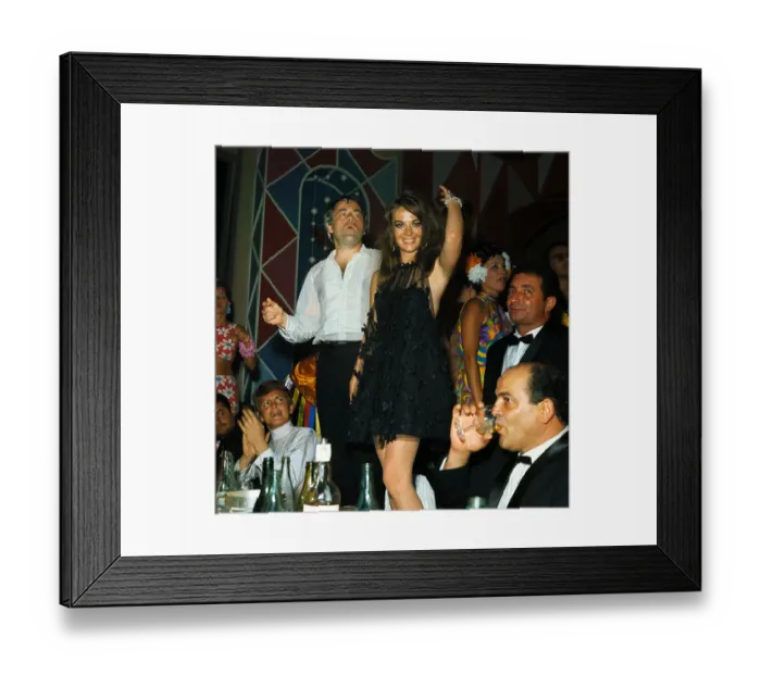 Framed Print : Natalie Wood and Richard Gregson at Ball Room Framed Print : Natalie Wood and Richard Gregson at Ball Room