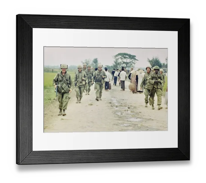 Framed Print : United States Military, Hue Framed Print : United States Military, Hue