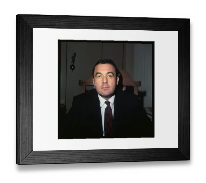Framed Print : Portrait of Theodore Kheel, Labor Counsel Union Advisor