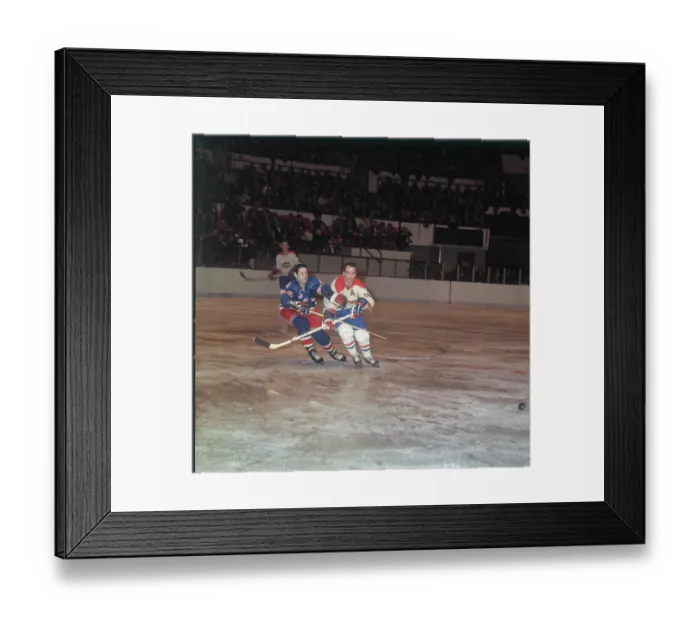 Framed Print : Arnie Brown and Henri Richard Guarding Each Other Framed Print : Arnie Brown and Henri Richard Guarding Each Other
