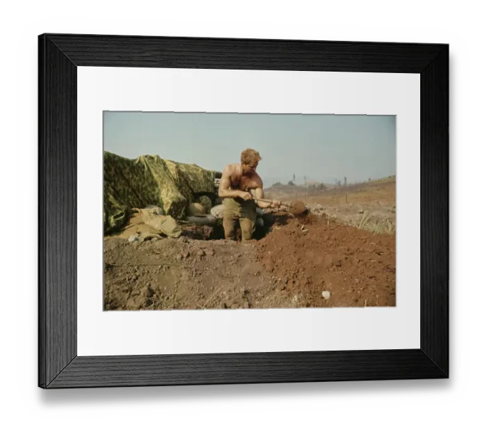 Framed Print : Khe Sanh Combat Base, Vietnam War