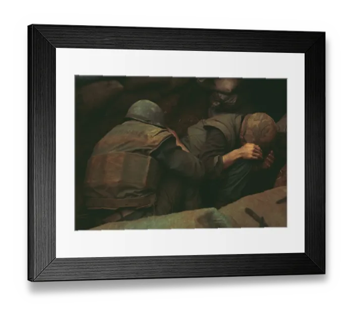 Framed Print : US Marines, Vietnam War Framed Print : US Marines, Vietnam War
