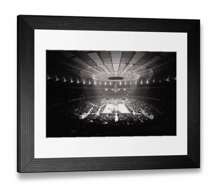 Framed Print : College Basketball in Madison Square Garden Framed Print : College Basketball in Madison Square Garden