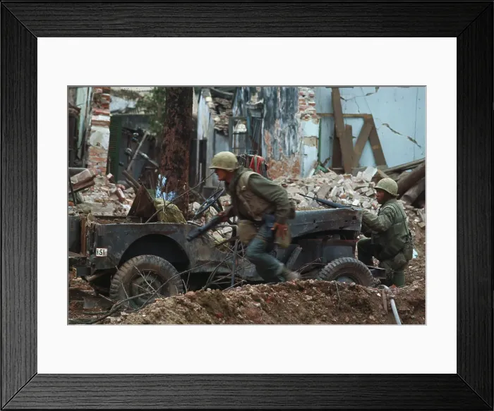 Framed Print : Marines Taking Cover Framed Print : Marines Taking Cover
