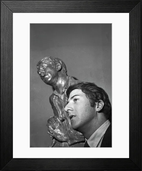 Framed Print : Dustin Hoffman Taking Stock Framed Print : Dustin Hoffman Taking Stock