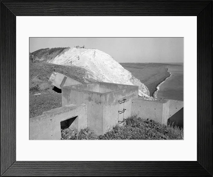 Framed Print : Iwo Jima Pillbox 23 Years Later