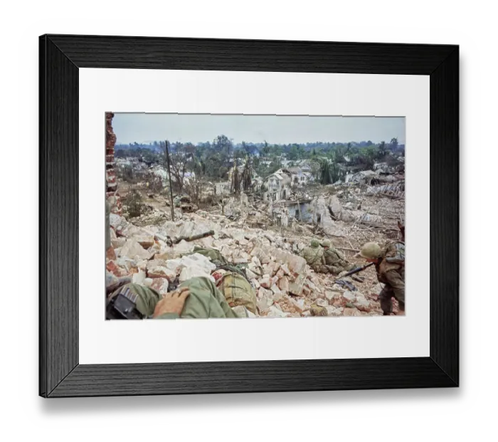Framed Print : United State Marines, Hue
