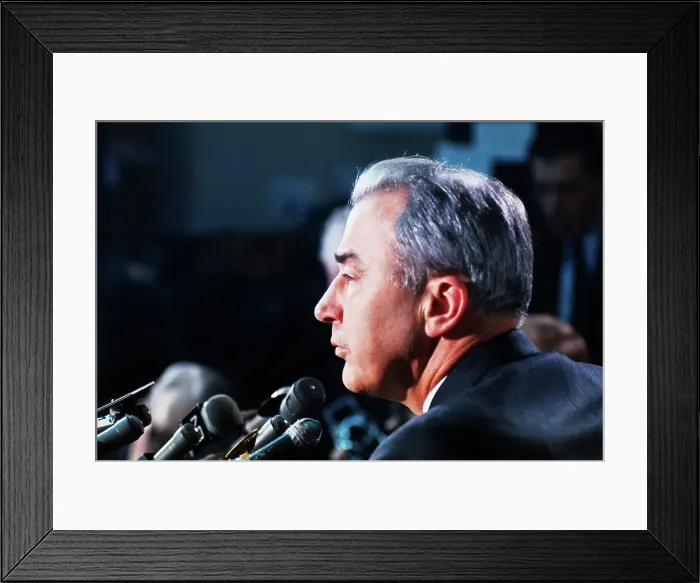 Framed Print : Portrait of Senator Eugene McCarthy