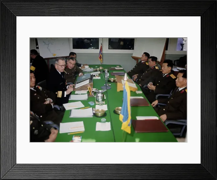 Framed Print : Military Armistice Commission, Panmunjom Framed Print : Military Armistice Commission, Panmunjom