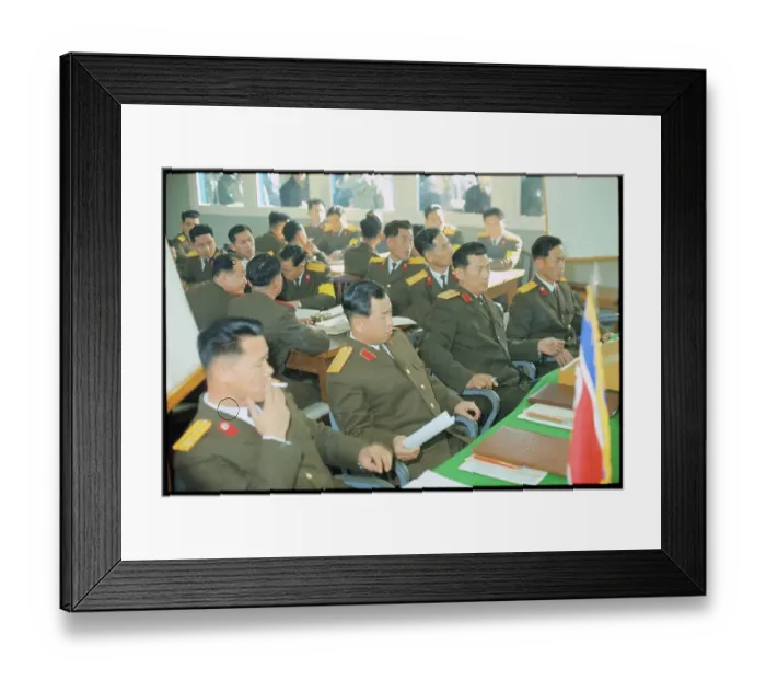 Framed Print : Pak Chung Kuk at Armistice Commission Meeting Framed Print : Pak Chung Kuk at Armistice Commission Meeting