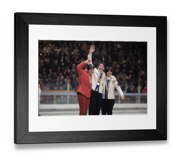 Framed Print : Women's Special Slalom Champions Framed Print : Women's Special Slalom Champions