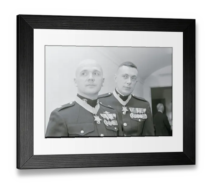 Framed Print : Robert J. Modrzejewski and John J. McGinty III Framed Print : Robert J. Modrzejewski and John J. McGinty III