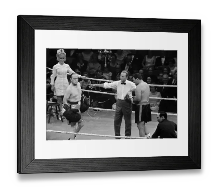 Framed Print : Fight Night for the USO Framed Print : Fight Night for the USO