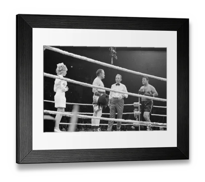 Framed Print : Fight Night for the USO Framed Print : Fight Night for the USO