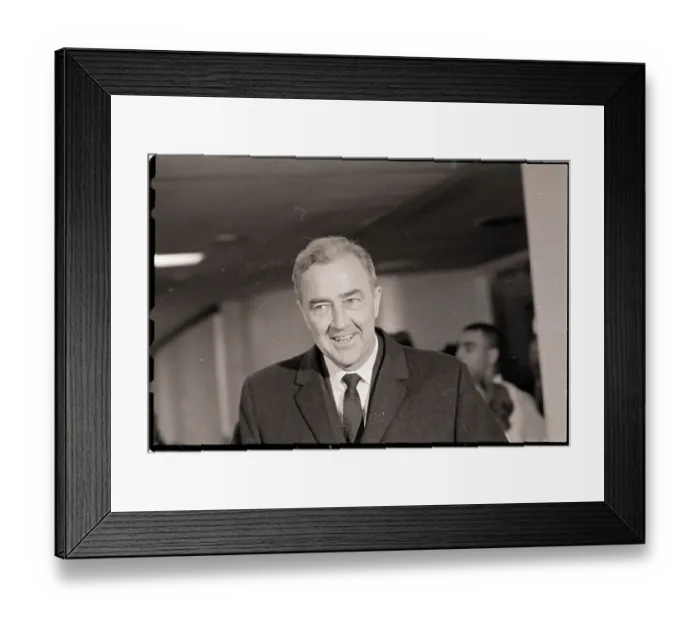 Framed Print : Senator Eugene J. McCarthy Smiling Framed Print : Senator Eugene J. McCarthy Smiling