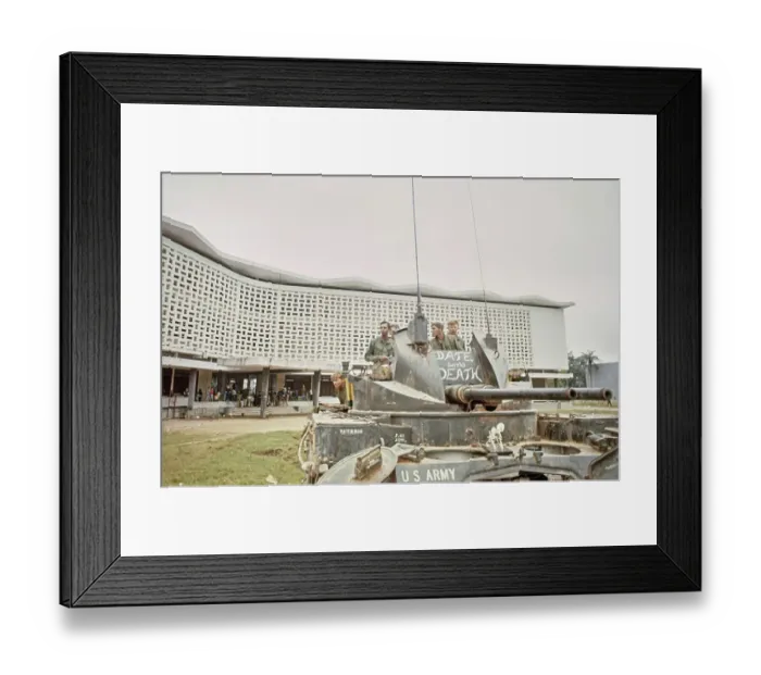 Framed Print : US Military, University Of Hue Framed Print : US Military, University Of Hue