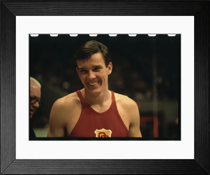 Framed Print : Pole Vaulter Bob Seagren Laughing Framed Print : Pole Vaulter Bob Seagren Laughing