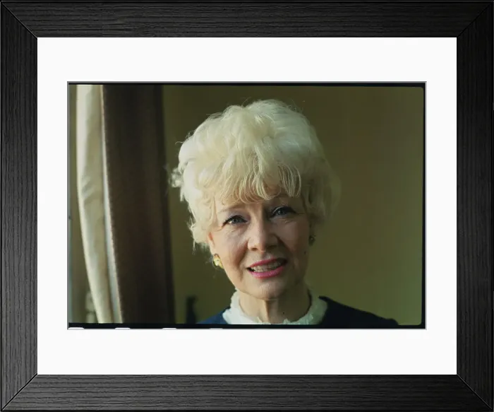 Framed Print : Portrait of Actress Penny Singleton Framed Print : Portrait of Actress Penny Singleton