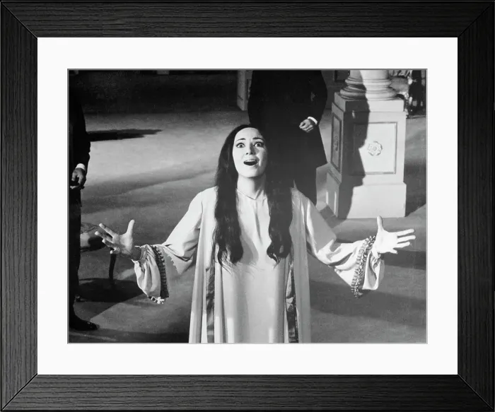 Framed Print : Anna Moffo Singing in La Traviata