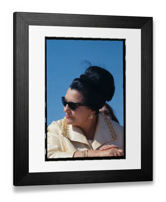 Framed Print : Close up Portrait of Mrs Josip Broz Tito Framed Print : Close up Portrait of Mrs Josip Broz Tito