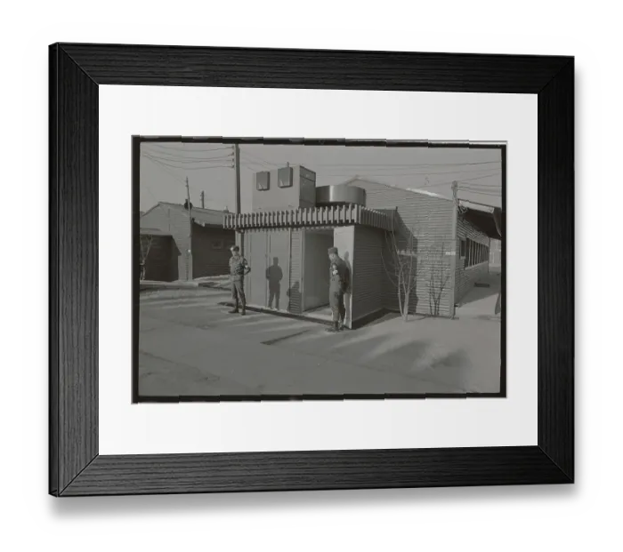 Framed Print : Military Armistice Commission Building Framed Print : Military Armistice Commission Building