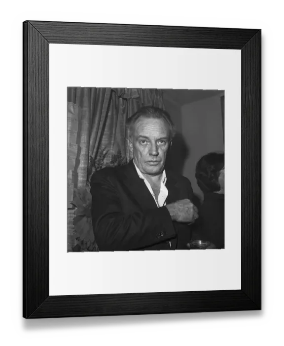 Framed Print : Arthur Kennedy Without a Tie Framed Print : Arthur Kennedy Without a Tie