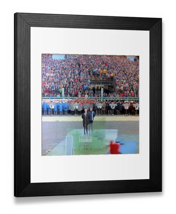 Framed Print : Avery Brundage Speaking at Opening Ceremony Framed Print : Avery Brundage Speaking at Opening Ceremony