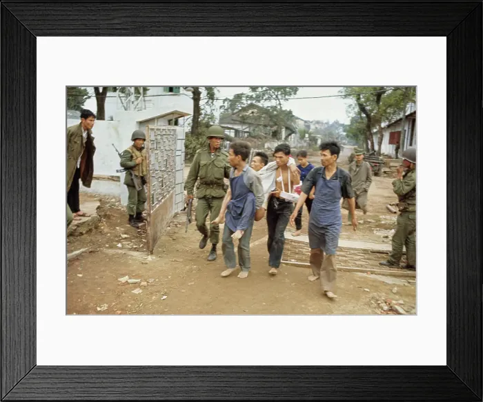 Framed Print : Vietnam War, Hue Framed Print : Vietnam War, Hue