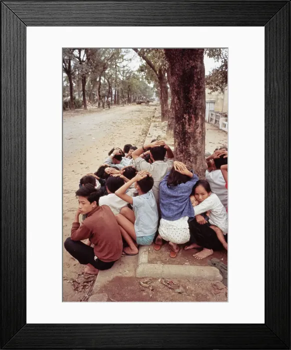 Framed Print : Viet Cong Attack, Hue Framed Print : Viet Cong Attack, Hue