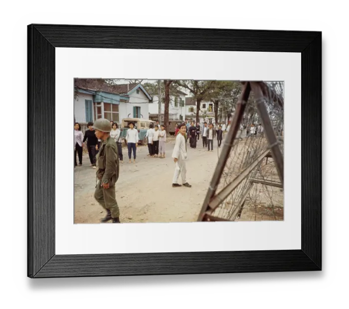 Framed Print : Viet Cong Attack, Hue Framed Print : Viet Cong Attack, Hue