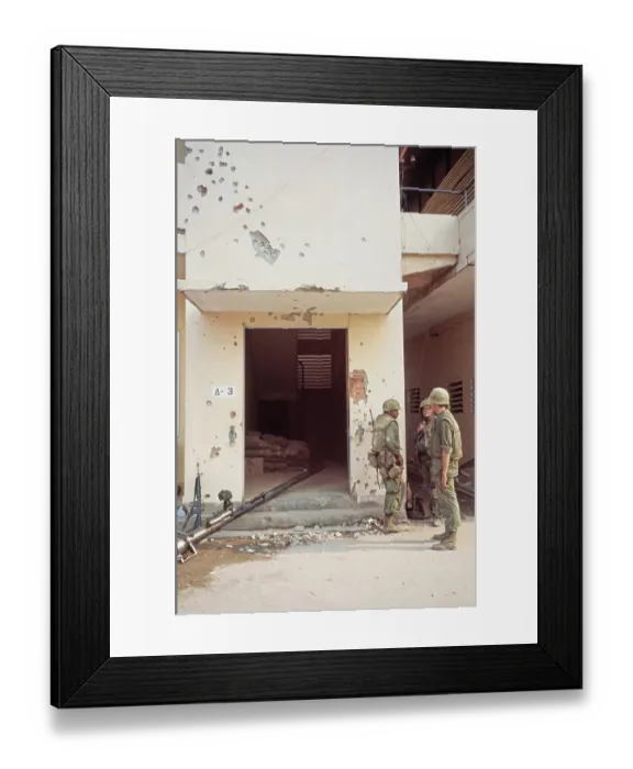Framed Print : US Marines, Hue Framed Print : US Marines, Hue