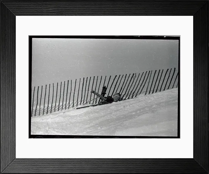 Framed Print : Dennis McCoy After Falling Against Fence Framed Print : Dennis McCoy After Falling Against Fence