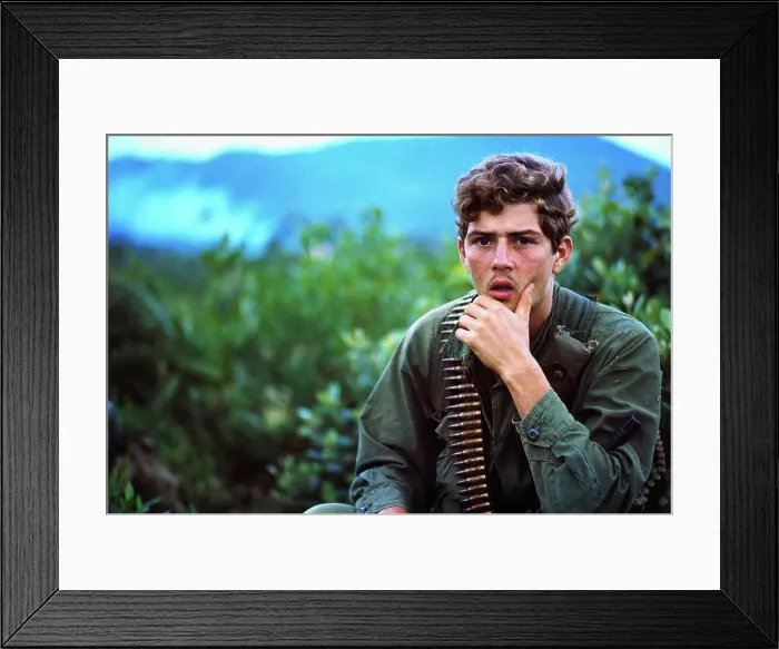 Framed Print : Portrait of a Military Soldier