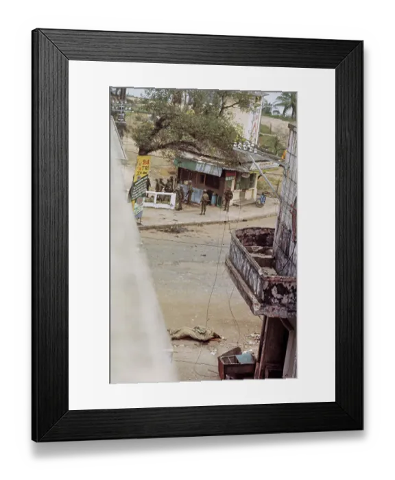 Framed Print : Battle-Scarred Hue