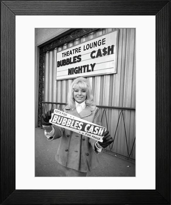 Framed Print : Bubbles Cash Framed Print : Bubbles Cash