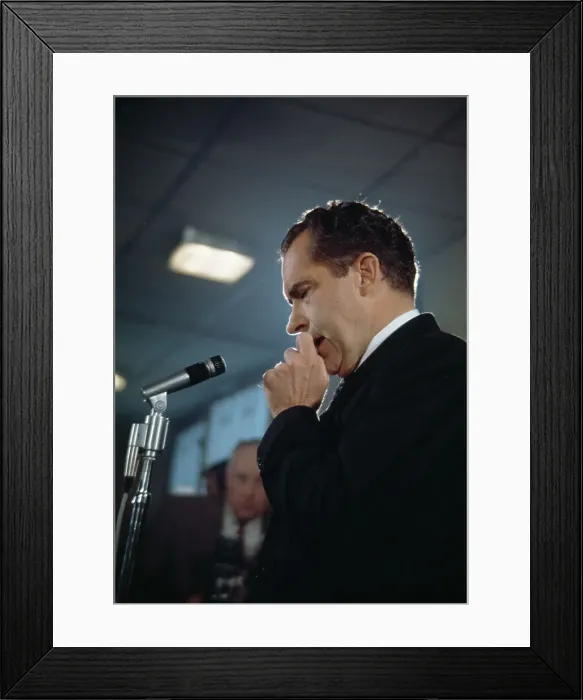 Framed Print : Richard Nixon