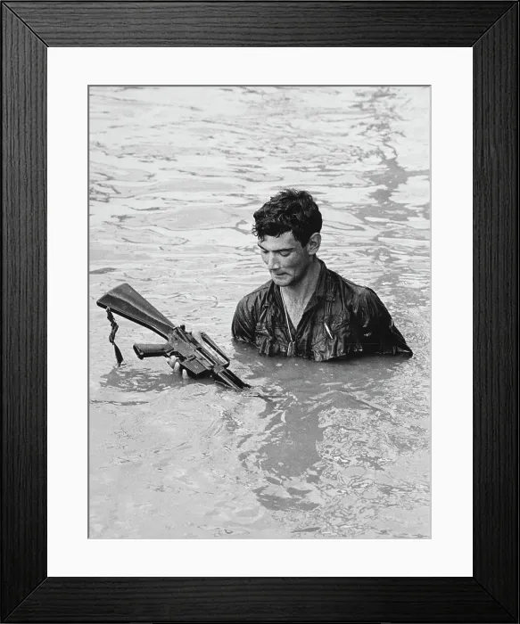 Framed Print : Vietnam War Scenes Framed Print : Vietnam War Scenes
