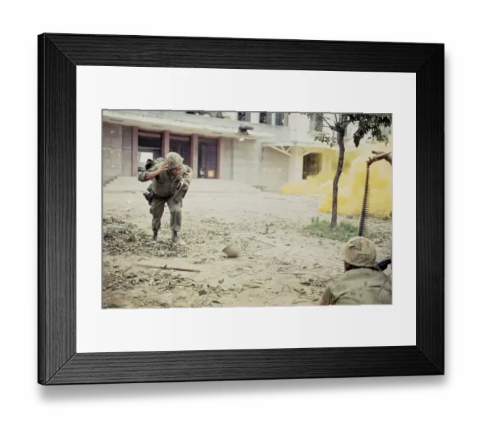 Framed Print : US Marines, Hue Framed Print : US Marines, Hue