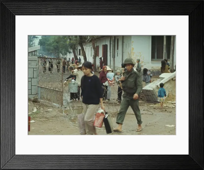 Framed Print : Vietnam War Evacuation