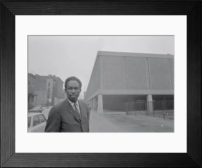 Framed Print : Portrait of Ronald Evans
