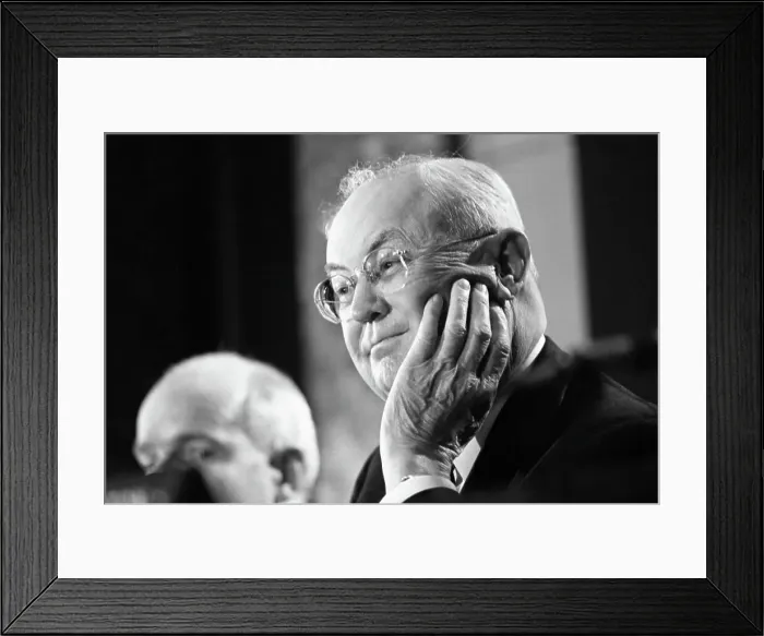 Framed Print : Wright Patman with Hand on Cheek Framed Print : Wright Patman with Hand on Cheek