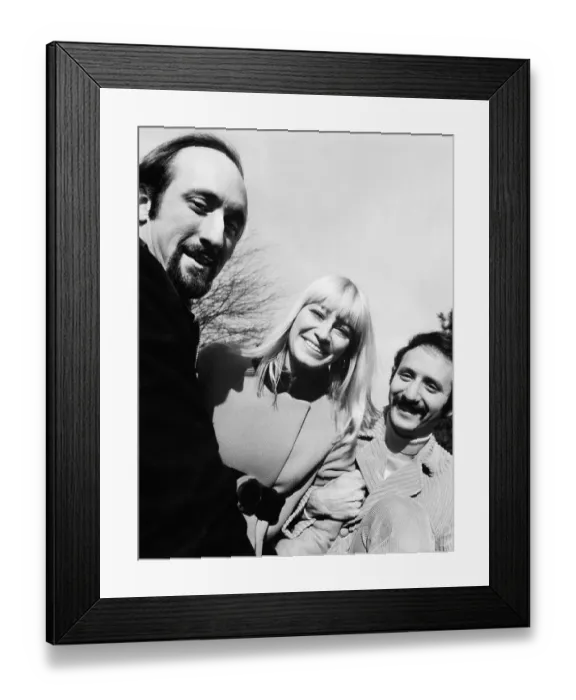 Framed Print : Singing Group Peter, Paul and Mary Framed Print : Singing Group Peter, Paul and Mary