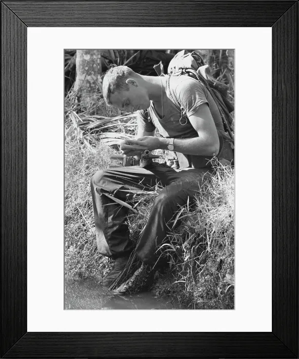 Framed Print : Vietnam War Scenes Framed Print : Vietnam War Scenes