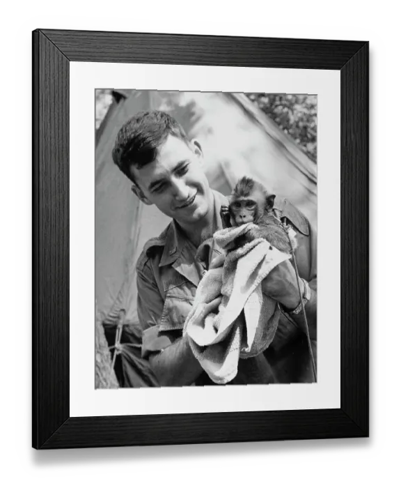 Framed Print : Vietnam War Scenes Framed Print : Vietnam War Scenes