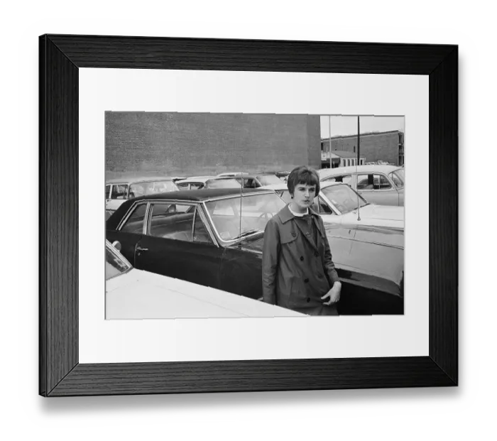 Framed Print : Marina Oswald Porter After Giving Deposition Framed Print : Marina Oswald Porter After Giving Deposition